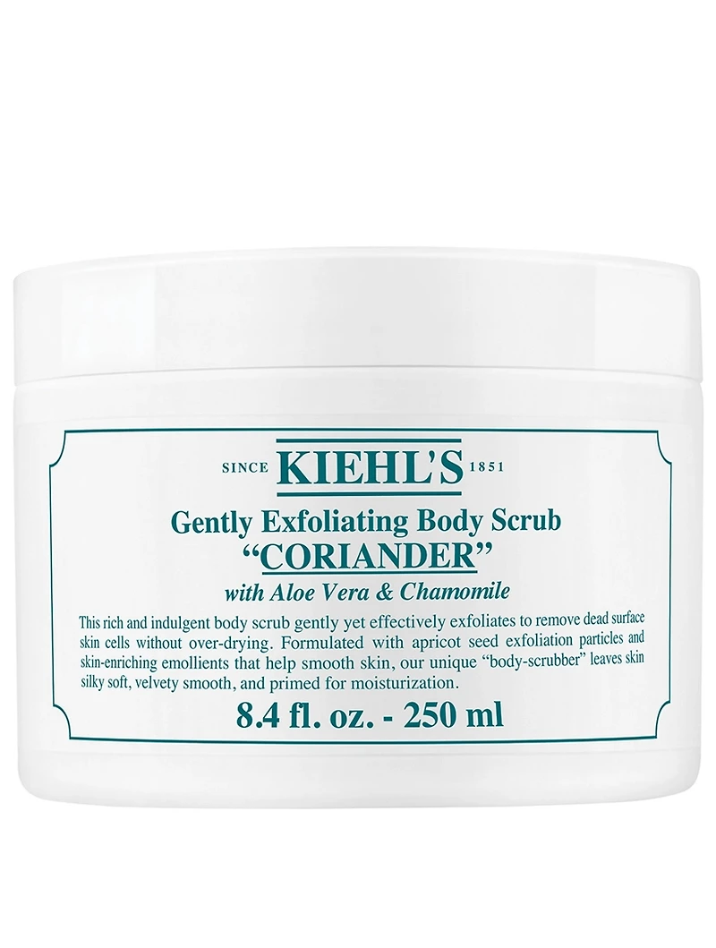 Gently Exfoliating Body Scrub – Coriander