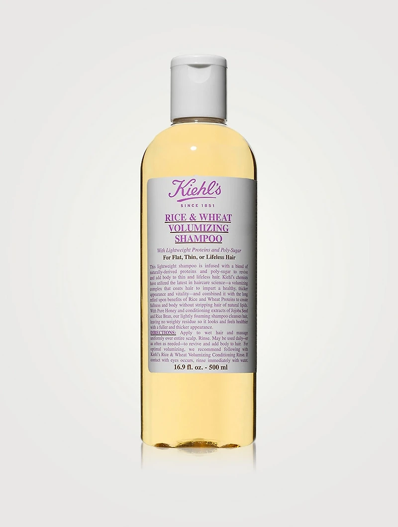Rice and Wheat Volumizing Shampoo