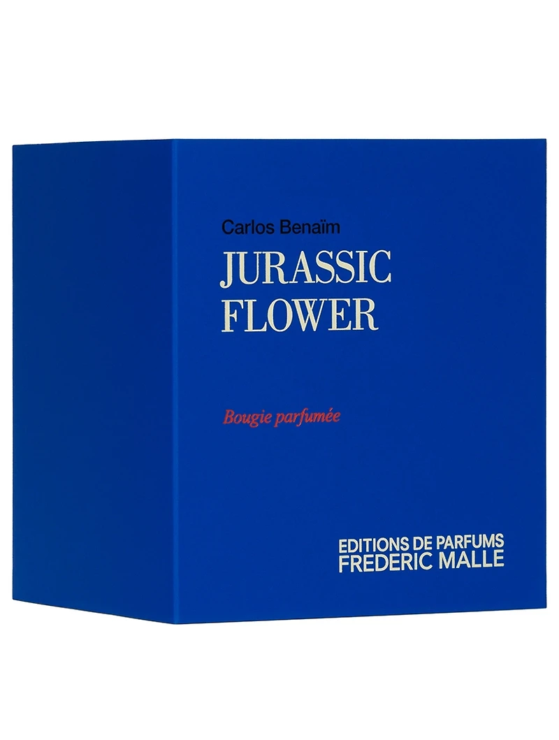 Jurassic Flower Candle