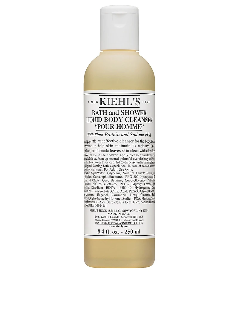 Bath and Shower Liquid Body Cleanser Pour Homme