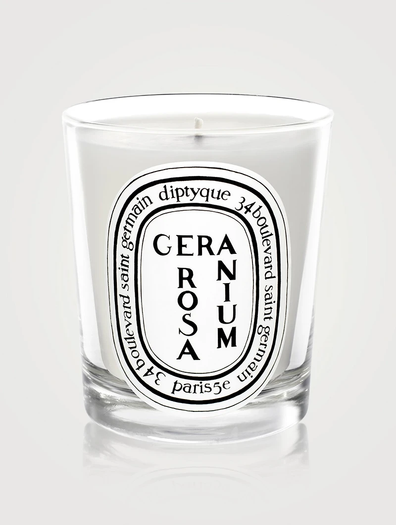 Geranium Rosa Scented Candle