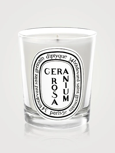 Geranium Rosa Scented Candle