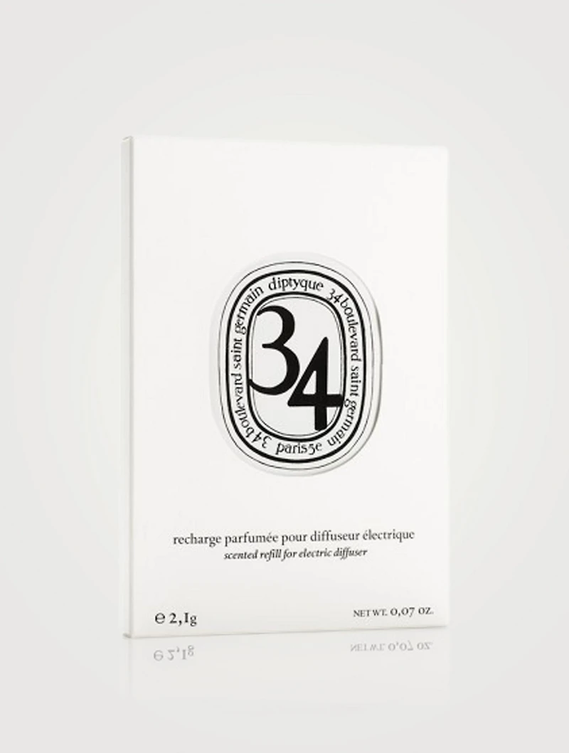 34 Boulevard Saint Germain Home, Wall & Car Diffuser Refill Insert