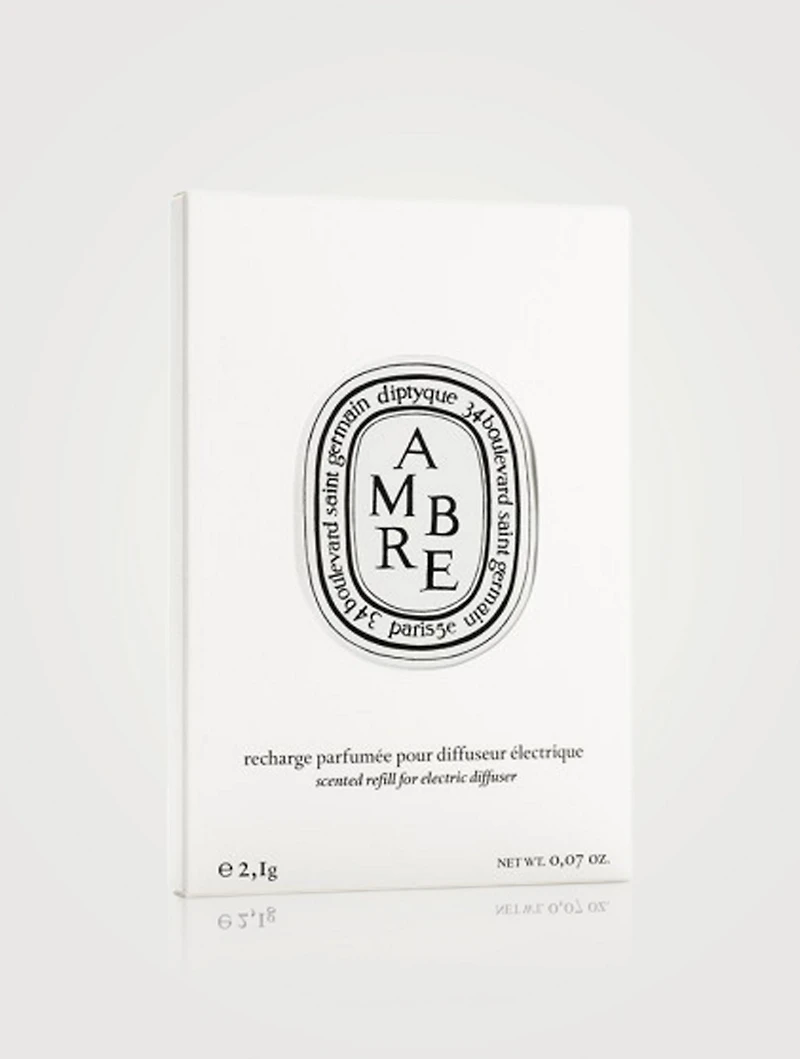 Ambre (Amber) Home, Wall & Car Diffuser Refill Insert