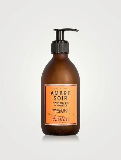 Natural Artisanal Liquid Hand Wash Ambre Soir