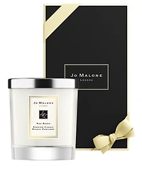 Red Roses Home Candle