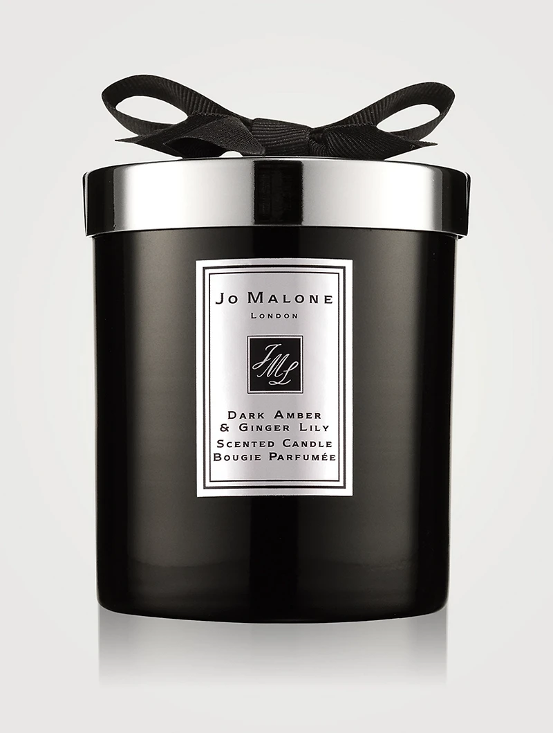 Dark Amber & Ginger Lily Home Candle
