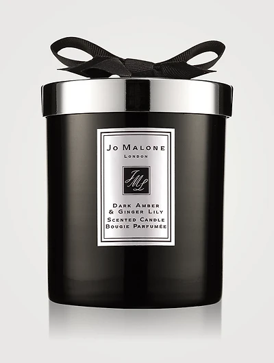 Dark Amber & Ginger Lily Home Candle