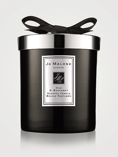 Oud & Bergamot Home Candle
