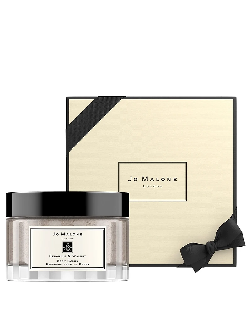 Geranium & Walnut Body Scrub