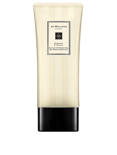 Geranium & Walnut Exfoliating Shower Gel