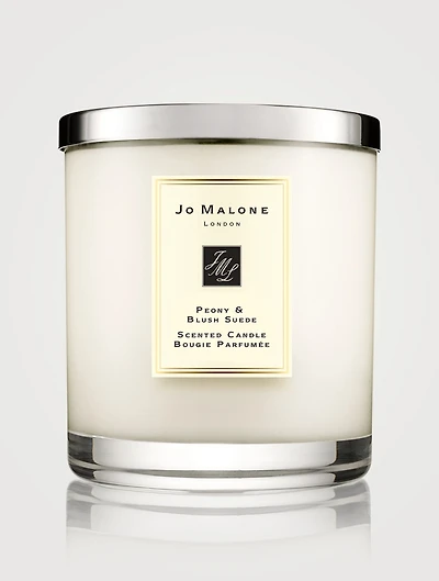 Peony & Blush Suede Luxury Candle