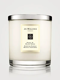Peony & Blush Suede Luxury Candle