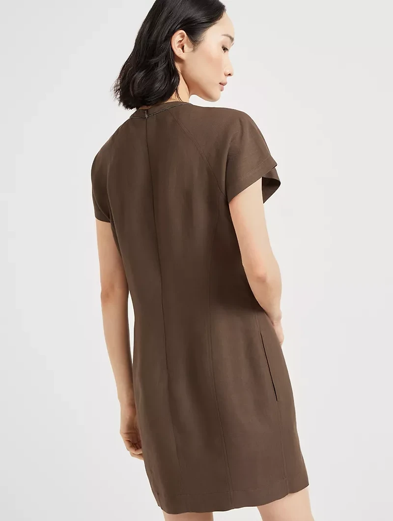 Twill Mini Dress