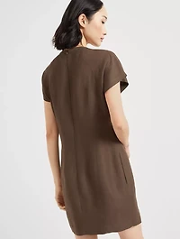 Twill Mini Dress
