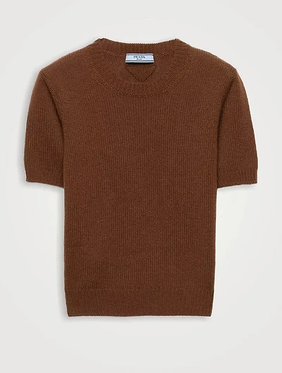 Short-sleeved Cashmere Sweater
