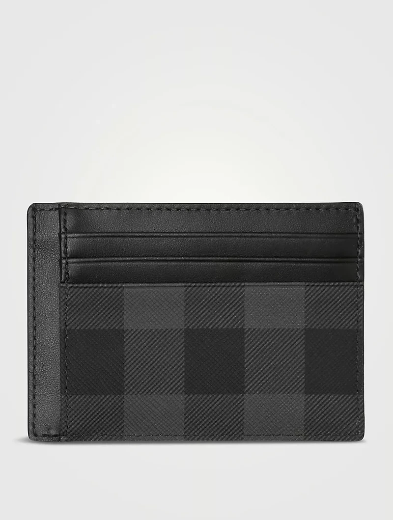 Check Money Clip Card Case