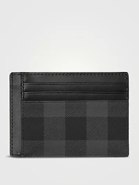 Check Money Clip Card Case