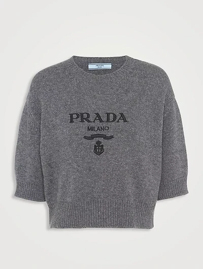 Wool And Cashmere Crew-neck Sweater