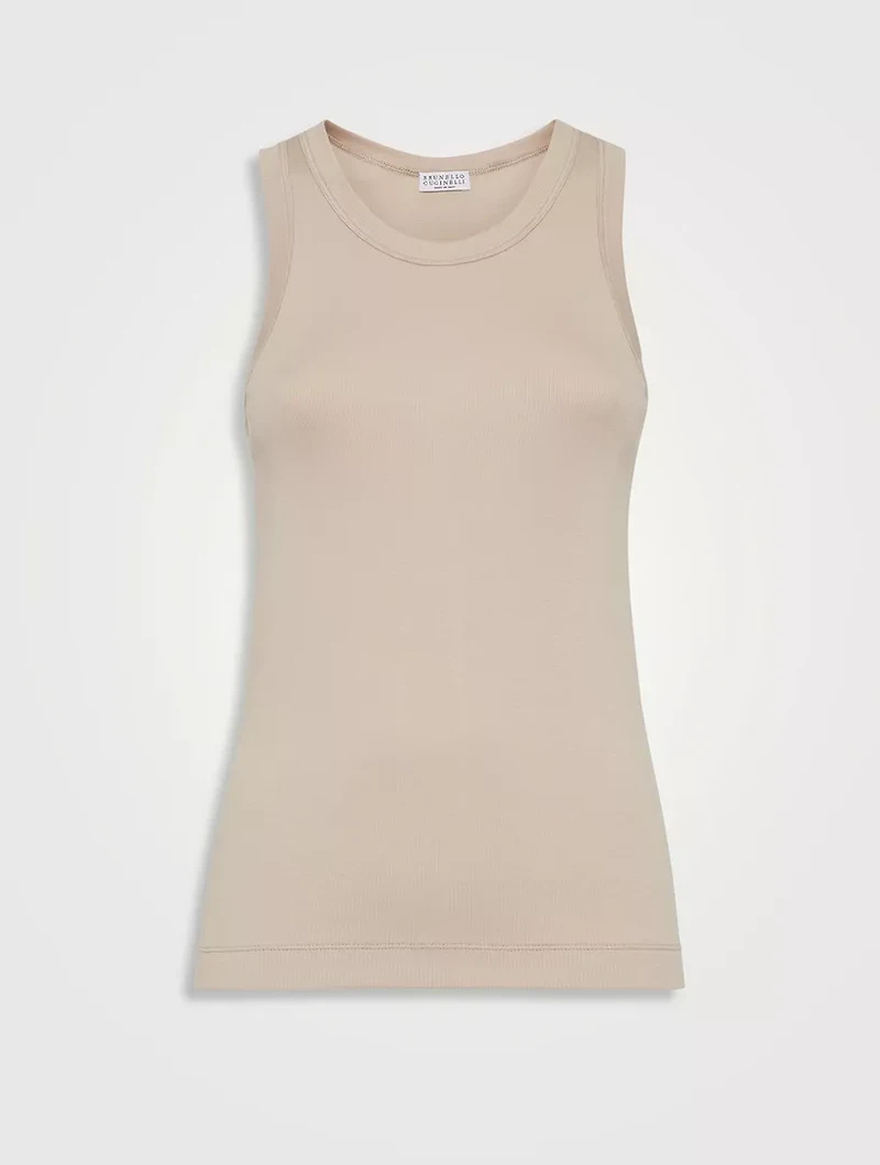 Ribbed Jersey Top