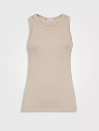 Ribbed Jersey Top