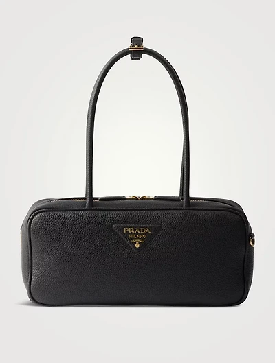 Medium Leather Top-handle Bag