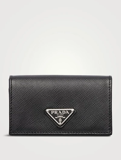Saffiano Leather Card Holder