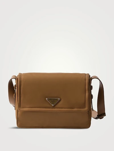 Small Padded Re-nylon Shoulder Bag