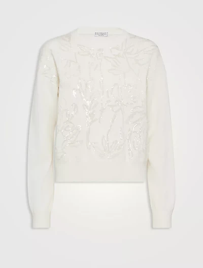 Sweater With Embroidery