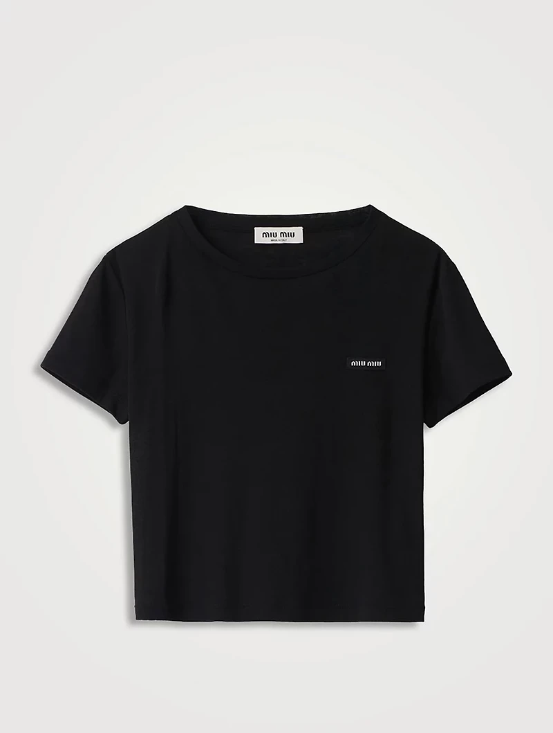 Ribbed Jersey T-shirt