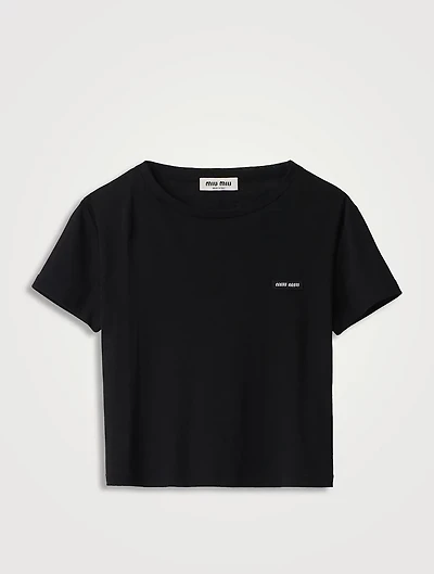 Ribbed Jersey T-shirt