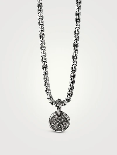 Shipwreck Coin Amulet In Sterling Silver