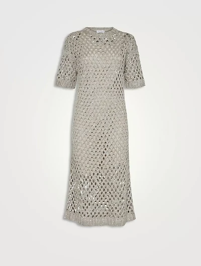 Dazzling Net Dress