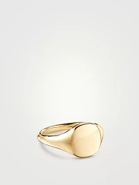 Dy Pinky Ring 18k Yellow Gold