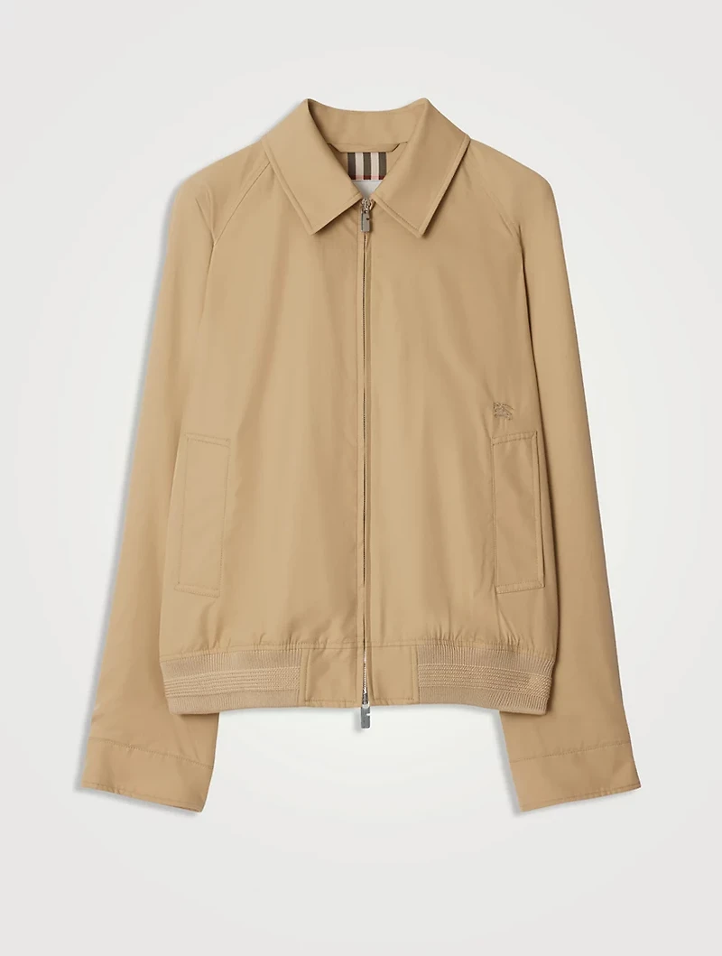 Gabardine Chester Harrington Jacket