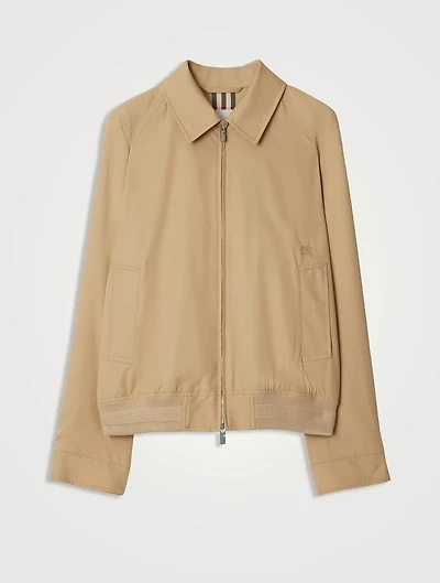 Gabardine Chester Harrington Jacket