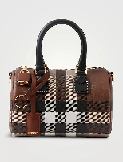 Mini Check Bowling Bag