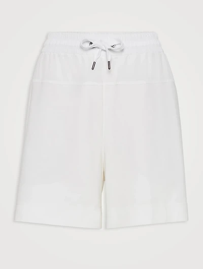 Paneled Track Shorts