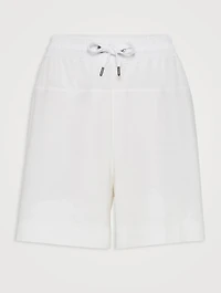 Paneled Track Shorts
