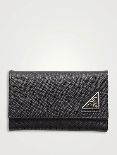 Saffiano Leather Key Case