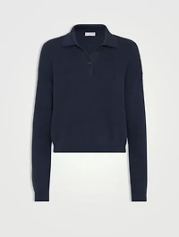 Polo-style Sweater