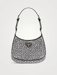 Prada Cleo Satin Bag With Crystals