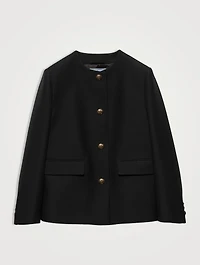 Single-breasted Tricotine Jacket