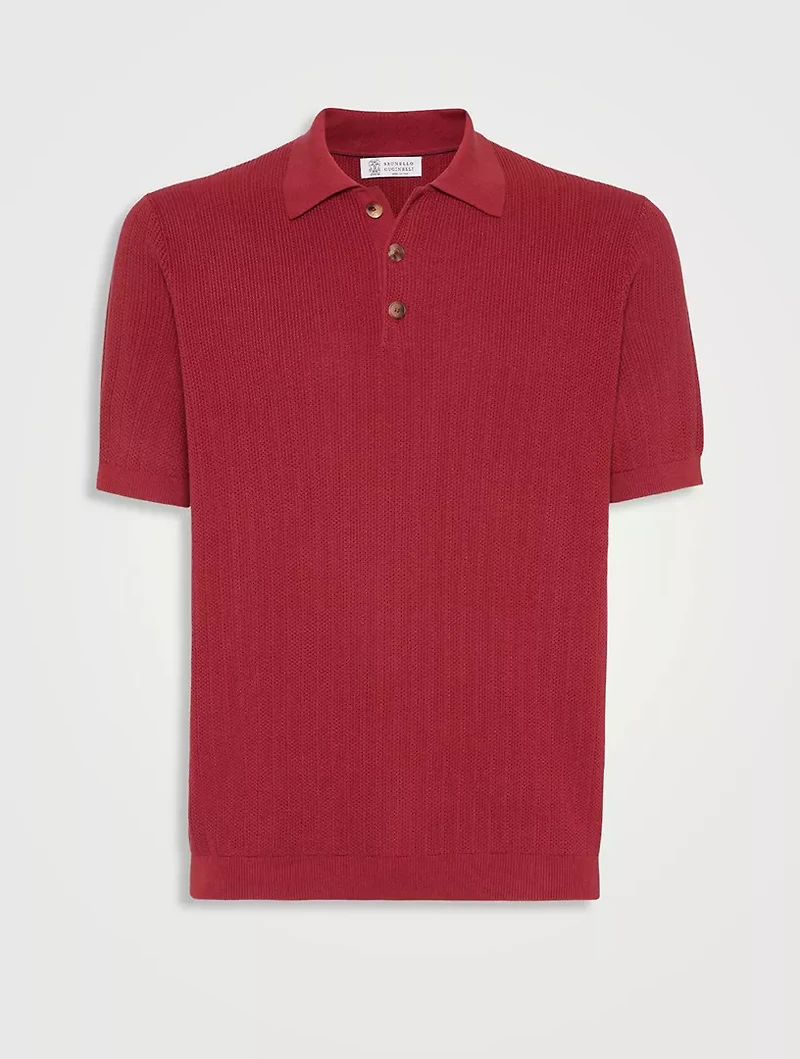Wide Rib Polo