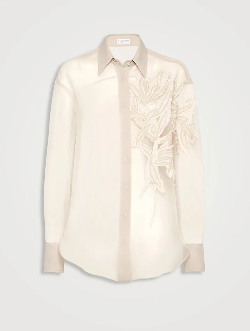 Flora Appliqué Shirt