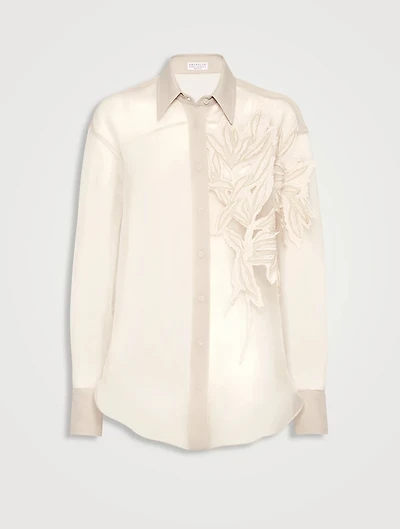 Flora Appliqué Shirt