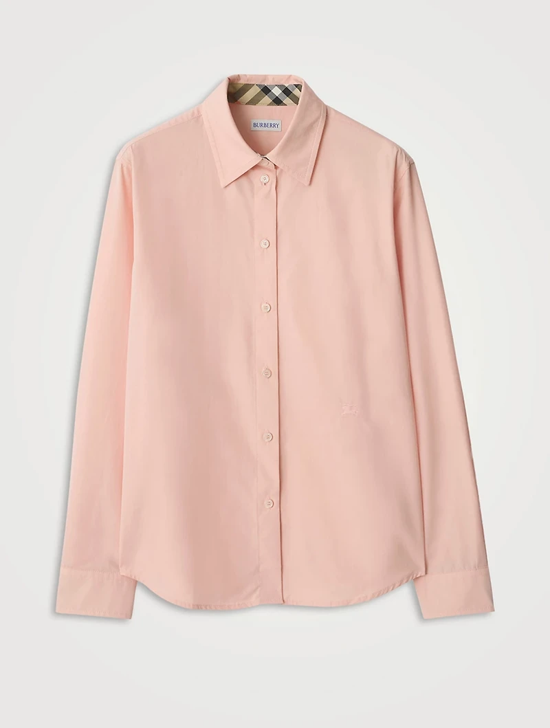 Regular Fit Cotton Poplin Shirt
