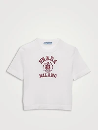 Cashmere Intarsia T-shirt