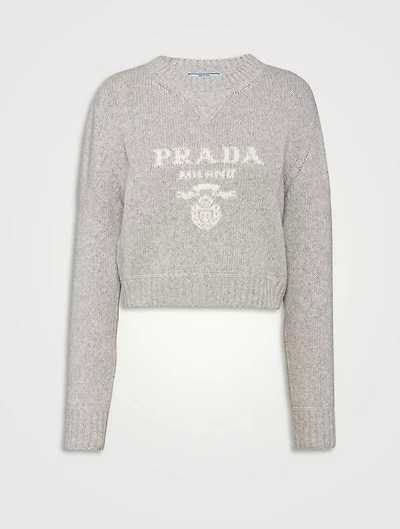 Wool And Cashmere Crew-neck Sweater