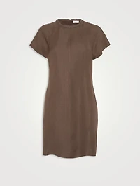 Twill Mini Dress